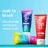 Pack, 2 3 Pack, 4.2 Oz Hello Kids Fluoride Toothpaste Variety Includes a Strawberry Toothpaste, Unicorn Bubble Gum