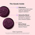 Immunity Gummy, Immune 15 45 Count OLLY Active Support Supplement,* Elderberry, Zinc, Vitamin C, Berry Flavored, Day
