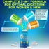Probiotics with Digestive Enzymes and Prebiotic for Gut Health - 3-in-1 Vegan Multi Enzyme Complex for Women and Men