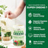 COUNTRY FARMS Super Greens Natural Flavor, 50 Organic Super Foods, 60 Servings Drink Mix with Fiber and Probiotics