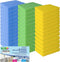 36 Pk Heavy Duty Pop-Up Compressed Cellulose Sponges, Eco Friendly Reusable Kitchen Sponge, 11.5x7x2cm