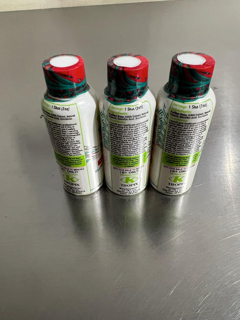 Kava Shot Tropical Blast - Kava Root Extract Supplement - Alcohol Replacement Drinks - 1 Pack