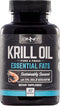 ONNIT Antarctic Krill Oil, 1000mg, Omega-3s, EPA, DHA, Supports Healthy Joints, Brain, Heart, No Fishy Taste