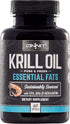ONNIT Antarctic Krill Oil, 1000mg, Omega-3s, EPA, DHA, Supports Healthy Joints, Brain, Heart, No Fishy Taste