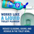 Bar Keepers Friend EZ-Flush Toilet Flushing Aid, 2 x 12 oz - Reduces Clogging, Odor & Residue, Citrus Fragrance