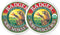Badger Sore Muscle Rub, Organic Cayenne Pepper and Ginger Balm, Warming Muscle Relief, 0.75 oz (2 Pack)