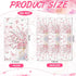 Janlaugh 100 Summer Pcs Cherry Blossoms Paper Bathroom Hand Towels Floral Disposable Guest Napkins Pink Paper Towel