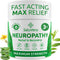 Neuropathy Pain Relief Cream - Maximum Strength Nerve Pain Reliever for Foot, Toes, Hands, Legs, 3oz
