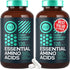 Essential Amino Acids Supplement - All 9 BCAAs Amino Acid Complex for Power & Recovery - 2 Pack 240 Vegan BCAA Capsules