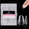UNA GELLA Extra Short Almond Nail Tips, Full Cover 504PCS Gel x Nail Tips for Home DIY Salon