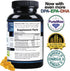 Wild Caught Omega 3 Fish Oil Supplement 2,900 Milligrams - Enhanced DPA-EPA-DHA Formula