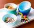 Youngever 9 Pack 10 Ounce Plastic Bowls - Kids Plastic Bowls Set of 9 in Coastal Colors