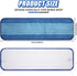 8 Pieces Microfiber Cleaning Pads Compatible with Bona Mop Reusable 18 Inch Mop Replacement Pads Washable Microfiber Mop Pads Refills Replacement Mop Heads for Floor Cleaning
