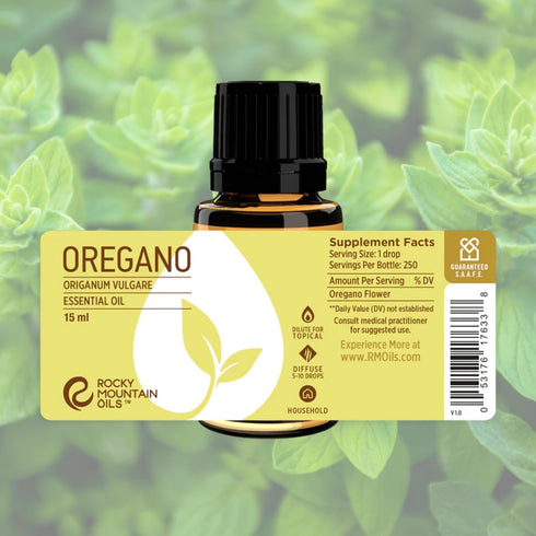 Rocky Mountain Oils Oregano Essential Oil 15 ml - Essential Oil