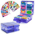 YIXIAN Large Pill Organizer with Medicine Labels, Pill Dispenser 12-Compartment Travel Medication Storage