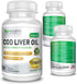 Burpless COD Liver Oil | 100 Softgels | Natural Source of Omega 3 Fatty Acids EPA & DHA | Vitamin A & D | Support Brain, Heart, Eye & Immune Health For Joints, Bones & Muscles Supplement No AfterTaste