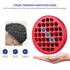 Silicone Curl Brush Set (Red) | Magic Curly Hair Brush, Africa Comb, Afro Pick, Wave Curler Tool for Men, Women, Boys,