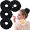 Ivyu Large Microfiber Hair Drying Scrunchies Towel Fiber, Anti Frizz Hair Products for Curl Hair, Fast Absorbent