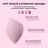 Real Techniques Mini Miracle Complexion Sponge 4 Pack - Small Makeup Blending Sponges for Foundation & Concealer,
