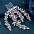 Wedding Hair Comb, Rhinestone Bridal Headpiece, Sparkling Hair Accessories for Women and Girls