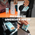 HomeyHero 100% 64 Travel Baby Wipes - Plant-Based Bamboo, Safe for babies & Sensitive Skin, Alcohol & Fragrance Free