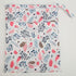 ReUseLife 4 Set 1 3 16 Inch Pieces piece Medium Wet Bag + Pieces Regular Cloth Mama Cloth/Menstrual Pads/Reusable