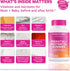 Gummy 60 Gummies Pink Stork Fertility + Prenatal + Postnatal Vitamins Full Motherhood Journey Support Multivitamin