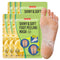 Purederm Shiny & Soft Foot Peeling Mask (6 pack), Exfoliating Peel Off for Smooth Baby Skin