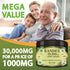 30000MG Organic Hemp Cream for Sore Muscles, Stiff Joints, and Aching Knees, Shoulders, Extra Strength