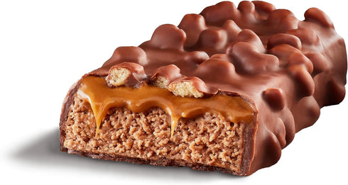FULFIL Protein Snack Bars, NEW Recipe Chocolate Salted Caramel, 12 Count
