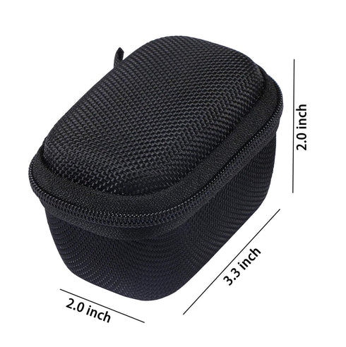 Hard Storage Case Bag for Fingertip Pulse Oximeter fits for Innovo Deluxe/Santamedical/Concord Sapphire Blood Oxygen Saturation Monitor, Black