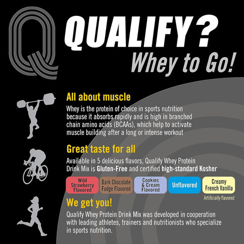 Cookies and Cream Protein Powder Shake | Whey Protein Post Workout Recovery | Gluten Free, 25g Protein