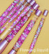 Unicorn Glitter Makeup Brush Set, 7pc Foundation Brush with Lip Eye Nose Shadow Eyebrow Blush for Teen Girls Women