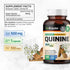 BIO KRAUTER Quinine for Leg Cramps Capsules, 500 mg - 100 Count - Vegan, No Fillers