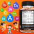 Halal Kids Multivitamin Gummies | Vitamin C, D, Zinc, A, E, B6, B12, Biotin, Folate | 90 Count, Vegetarian, Gluten Free