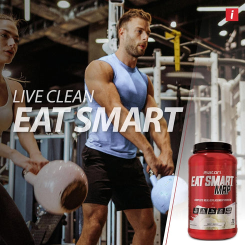 iSatori Eat Smart MRP, High Protein Meal Replacement Shake, Vanilla Flavor, 20 Servings