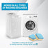 Air Jungles Washing Machine Cleaner Tablets - 24 Count, Lemon Scent, Deep Cleaning, Compatible with Front and Top Load
