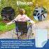4-Layer 18.9"X33.9"(Pack 2 Wheelchair Highly Absorbent Incontinence Waterproof Pads, Soft Extra Large Washable