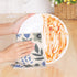 uxcell 5 Pack Reusable Cleaning Cloths, Swedish Kitchen Dish Towels, No Odor Wildflowers, Lightweight Super Absorbent