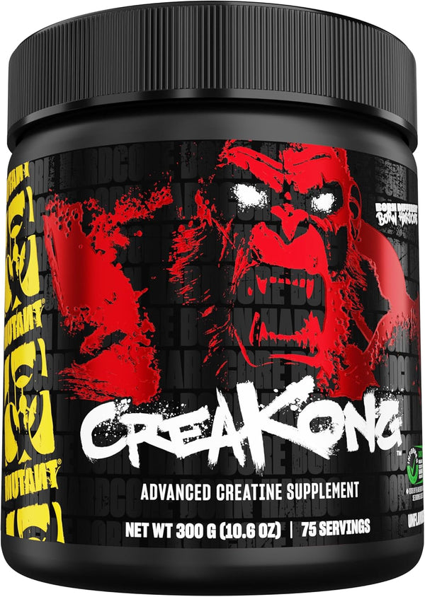 Mutant Creakong Advanced Creatine Supplement Powder - Creatine Blend, 300 g - 10.6 Ounce