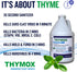 Thymox 1 Gallon Botanical Disinfectant - All Natural Cleaner Mold Remover, Multipurpose Cleaner, Mold Killer - Ideal