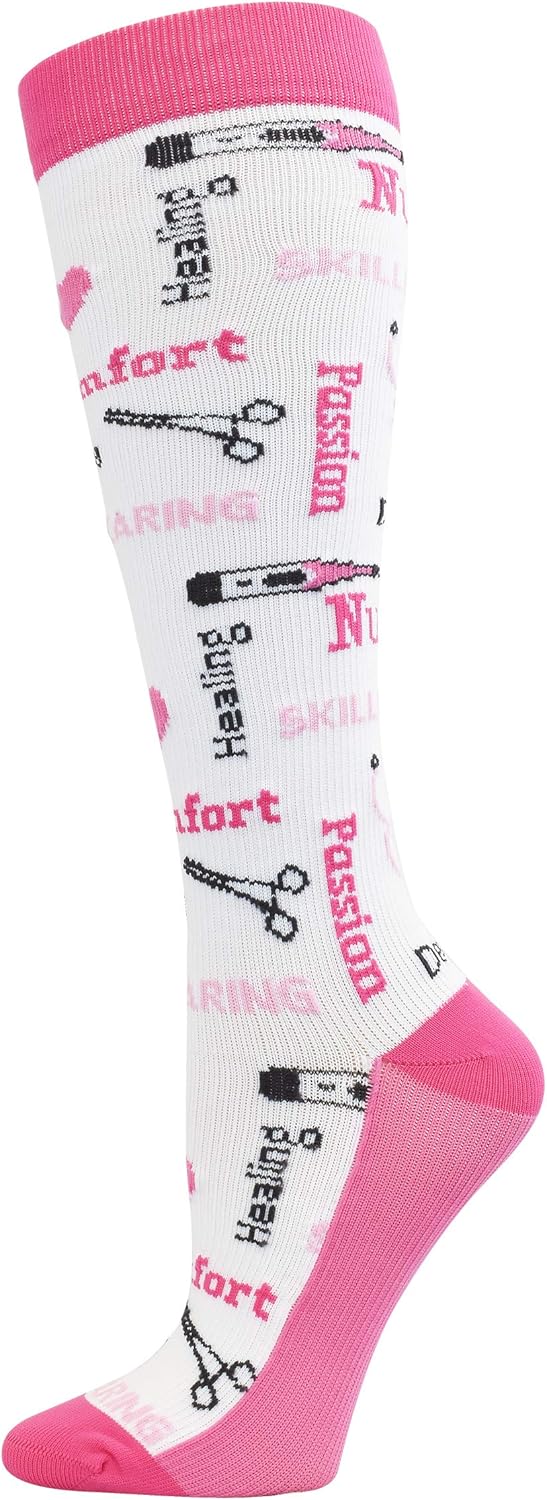 Think Medical Nurse Words Quotes Medical 10-14mmHG Compression Socks