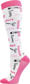 Think Medical Nurse Words Quotes Medical 10-14mmHG Compression Socks