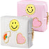 2 Pack Period Bag, PU Leather Sanitary Napkin Storage Bag for Feminine Pads, Liners, Tampons, and Reusable Pads,