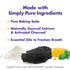 HAMMER 4 Pack 4.3oz 100% ARM & Essentials Fluoride-Free Toothpaste, Whitening + Activated Charcoal Toothpaste