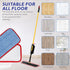 Microfiber Mop Pads for Rubbermaid Commercial 18 Inch & 17 Inch Mop - 12 Pack Reusable Wet & Dry Replacement