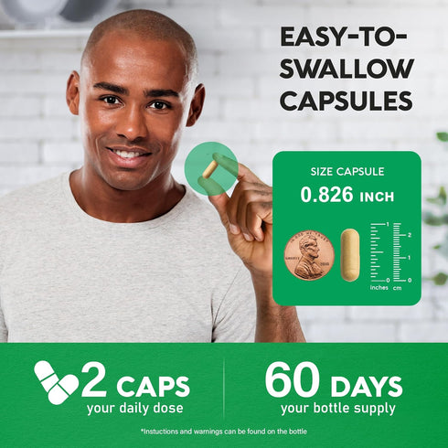 Boswellia Extract Capsules 1200mg - Joint Comfort & Health Support with Turmeric, Hyaluronic Acid, MSM & L-Methionine