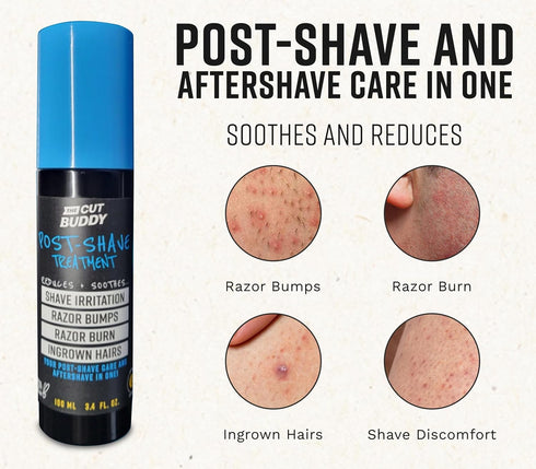 The Cut Buddy After Shave Spray for Men & Women, Alleviates Ingrown Hairs & Discomfort, Citrus Scent