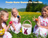 Saintrygo 6 Pieces Easter Bunny Basket Bags for Kids Canvas Easter Eggs Hunt Basket with Handle Gifts Bags Carrying