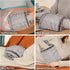Hot Water Bottle, Fythao Rubber Hot Water Bottle for Pain Relief, Hot Water Bag for Cramps, Bed Warmer for Hand Feet